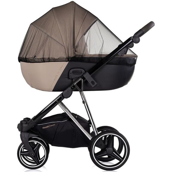 Carucior Chipolino Imperium 3 in 1 latte, Culoare: Crem, Model: 3 in 1 - poza 4 - ExclusivMAG.ro