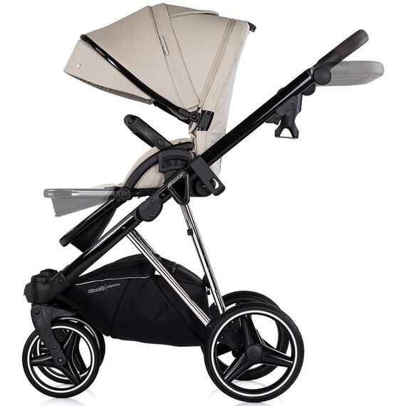 Carucior Chipolino Imperium 3 in 1 cashmere, Culoare: Bej, Model: 3 in 1 - poza 10 - ExclusivMAG.ro