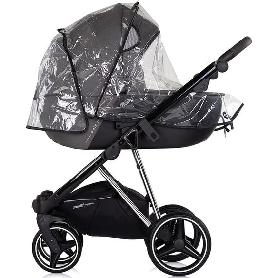 Carucior Chipolino Imperium 3 in 1 charcoal, Culoare: Gri/Negru, Model: 3 in 1 - poza 3 - ExclusivMAG.ro