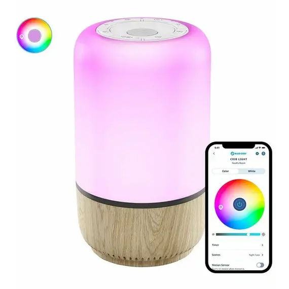 Lampa de veghe smart SOOTHE Maxi-Cosi LIGHT & SOUND WHITE - poza 4 - ExclusivMAG.ro