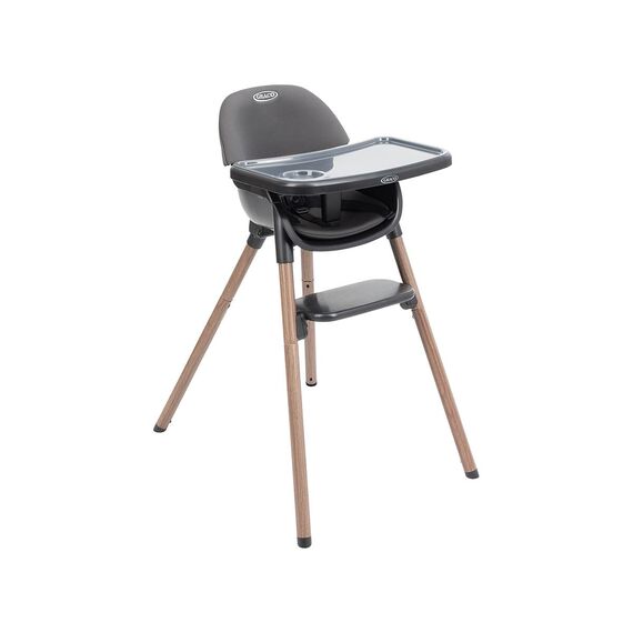 Scaun de masa Graco 3 in 1 Presti, Charcoal - poza 4 - ExclusivMAG.ro