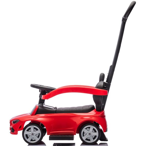 Masinuta de impins Chipolino Mercedes Benz C-Class cu maner red, Culoare: Rosu - poza 4 - ExclusivMAG.ro