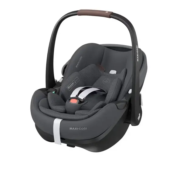 Scaun Auto I-Size Maxi-Cosi PEBBLE 360 PRO2 + Baza Auto FAMILYFIX 360 PRO TWILLIC GRAPHITE, Culoare: Gri, Grupa: 0-13kg (0 luni - 12 luni) - poza 2 - ExclusivMAG.ro