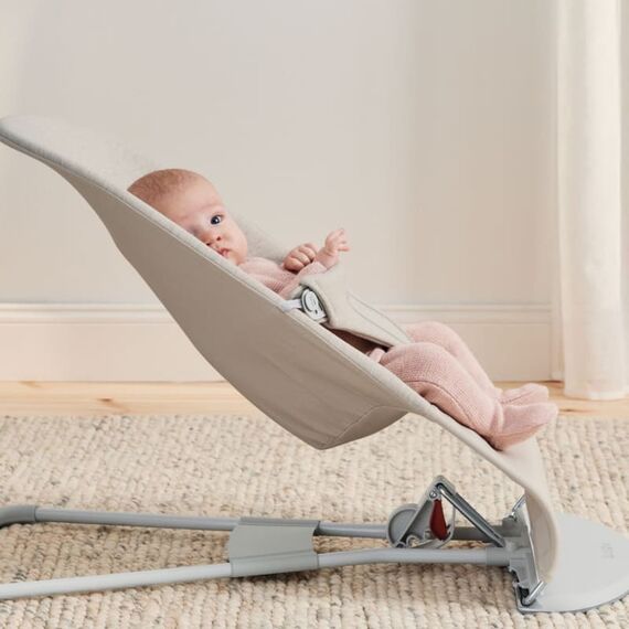 BabyBjorn - Balansoar Bliss Light Beige, 3D Jersey, Culoare: Bej - poza 3 - ExclusivMAG.ro