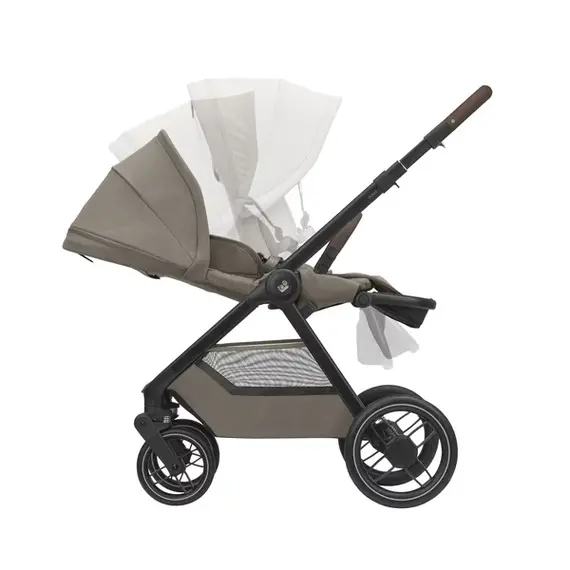 Carucior Maxi-Cosi OXFORD TWILLIC TRUFFLE, Culoare: Crem, Model: sport - poza 4 - ExclusivMAG.ro