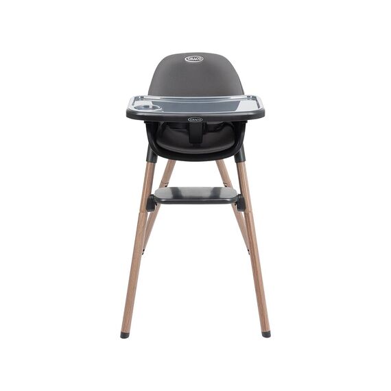 Scaun de masa Graco 3 in 1 Presti, Charcoal - poza 3 - ExclusivMAG.ro