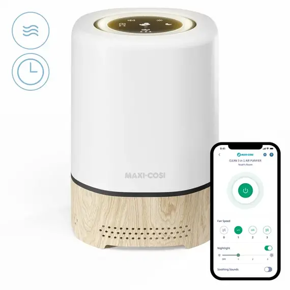 Purificator De Aer Maxi-Cosi CLEAN WHITE - poza 2 - ExclusivMAG.ro