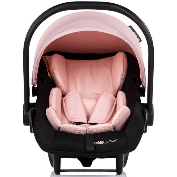 Carucior Chipolino Amore 3 in 1 powder pink, Culoare: Roz, Model: 3 in 1 - poza 13 - ExclusivMAG.ro
