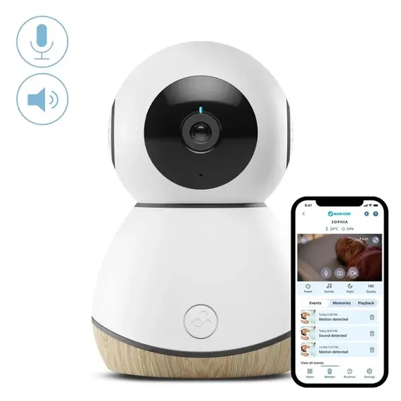 Monitor Pentru Bebelusi Maxi-Cosi SEE WHITE - poza 6 - ExclusivMAG.ro