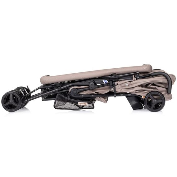 Carucior gemeni Chipolino Double Point tiramisu, Culoare: Crem, Model: gemeni - poza 5 - ExclusivMAG.ro