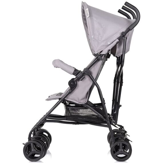 Carucior gemeni Chipolino Double Point cloud, Culoare: Gri deschis, Model: gemeni - poza 3 - ExclusivMAG.ro