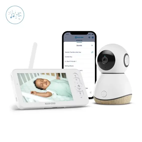 Monitor Pentru Bebelusi Maxi-Cosi SEE PRO WHITE - poza 7 - ExclusivMAG.ro