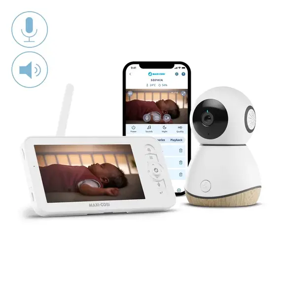 Monitor Pentru Bebelusi Maxi-Cosi SEE PRO WHITE - poza 5 - ExclusivMAG.ro
