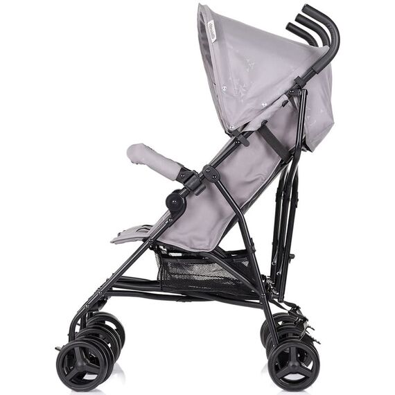 Carucior gemeni Chipolino Double Point cloud, Culoare: Gri deschis, Model: gemeni - poza 4 - ExclusivMAG.ro