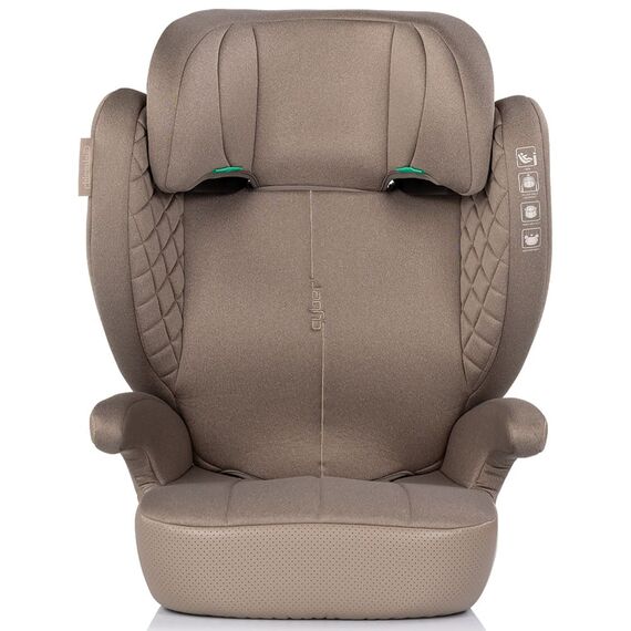 Scaun auto Chipolino Cyber I-Size 100-150 cm latte, Culoare: Crem, Grupa: 15-36kg (4 ani - 12 ani) - poza 2 - ExclusivMAG.ro