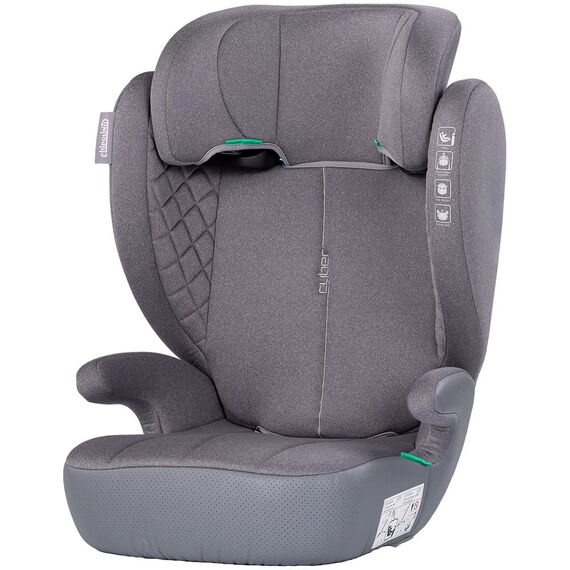 Scaun auto Chipolino Cyber I-Size 100-150 cm platinum, Culoare: Gri, Grupa: 15-36kg (4 ani - 12 ani)  - ExclusivMAG.ro