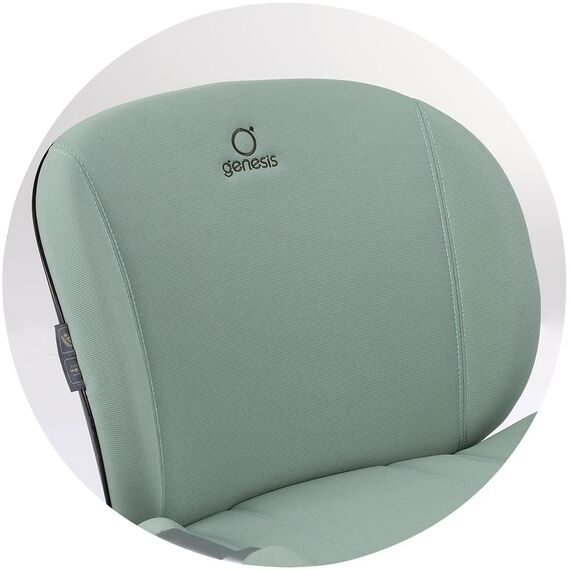 Inaltator auto Chipolino Genesis I-Size 125-150 cm cu sistem Isofix matcha, Culoare: Turcoaz, Grupa: 22-36kg (6 ani - 12 ani) - poza 4 - ExclusivMAG.ro