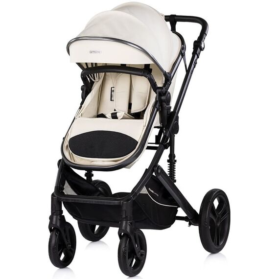 Carucior Chipolino Amore 2 in 1 cashmere, Culoare: Bej, Model: 2 in 1 - poza 2 - ExclusivMAG.ro
