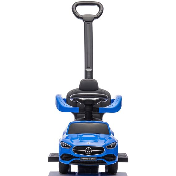 Masinuta de impins Chipolino Mercedes Benz C-Class cu maner blue, Culoare: Blue - poza 4 - ExclusivMAG.ro