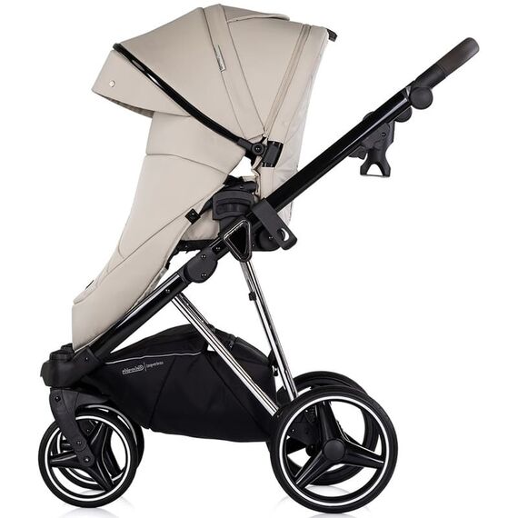 Carucior Chipolino Imperium 3 in 1 cashmere, Culoare: Bej, Model: 3 in 1 - poza 11 - ExclusivMAG.ro