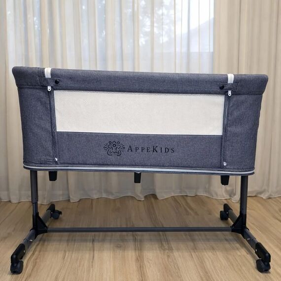 Co-Sleeper 4in1 AppeKids - Dreamy - Grey, Culoare: Albastru, Dimensiuni: 90x50 - poza 6 - ExclusivMAG.ro