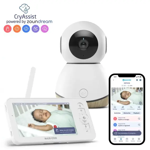 Monitor Pentru Bebelusi Maxi-Cosi SEE PRO WHITE - poza 10 - ExclusivMAG.ro