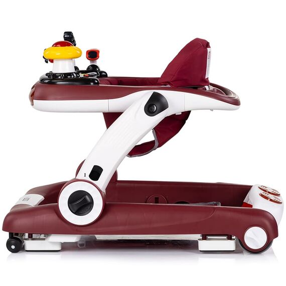 Premergator Chipolino Little Explorer 4 in 1 red, Culoare: Rosu - poza 3 - ExclusivMAG.ro