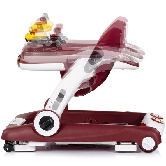 Premergator Chipolino Little Explorer 4 in 1 red, Culoare: Rosu - poza 4 - ExclusivMAG.ro