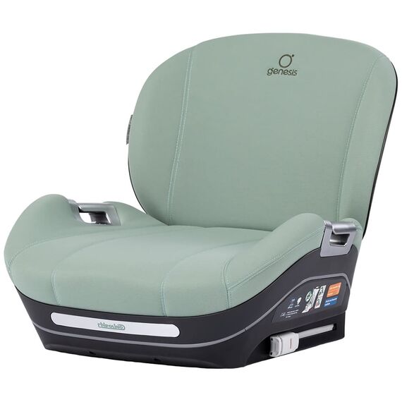 Inaltator auto Chipolino Genesis I-Size 125-150 cm cu sistem Isofix matcha, Culoare: Turcoaz, Grupa: 22-36kg (6 ani - 12 ani)  - ExclusivMAG.ro