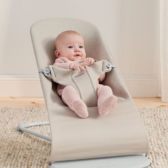 BabyBjorn - Balansoar Bliss Light Beige, 3D Jersey, Culoare: Bej - poza 2 - ExclusivMAG.ro