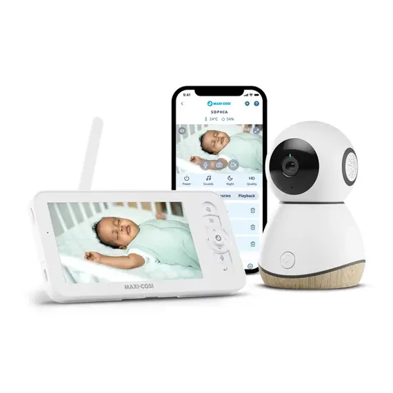 Monitor Pentru Bebelusi Maxi-Cosi SEE PRO WHITE - poza 9 - ExclusivMAG.ro