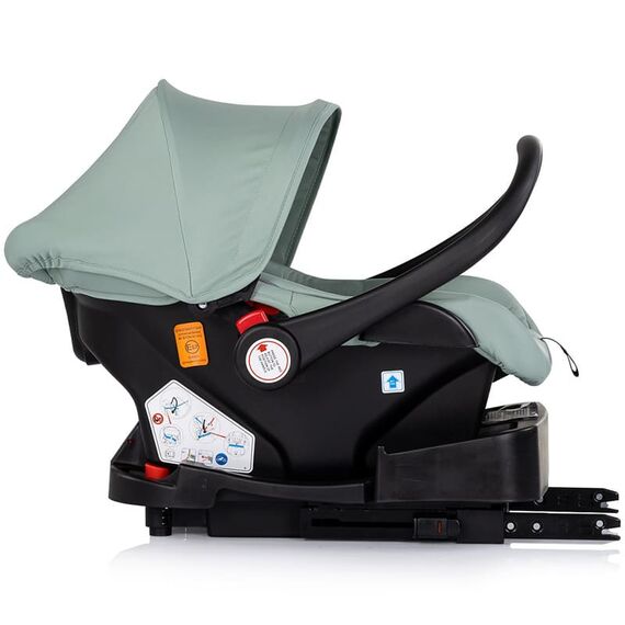 Carucior Chipolino Imperium 3 in 1 matcha, Culoare: Turcoaz, Model: 3 in 1 - poza 23 - ExclusivMAG.ro