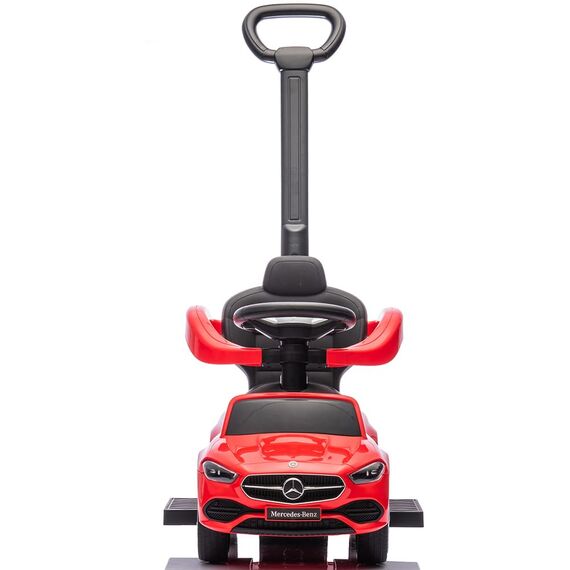 Masinuta de impins Chipolino Mercedes Benz C-Class cu maner red, Culoare: Rosu - poza 2 - ExclusivMAG.ro