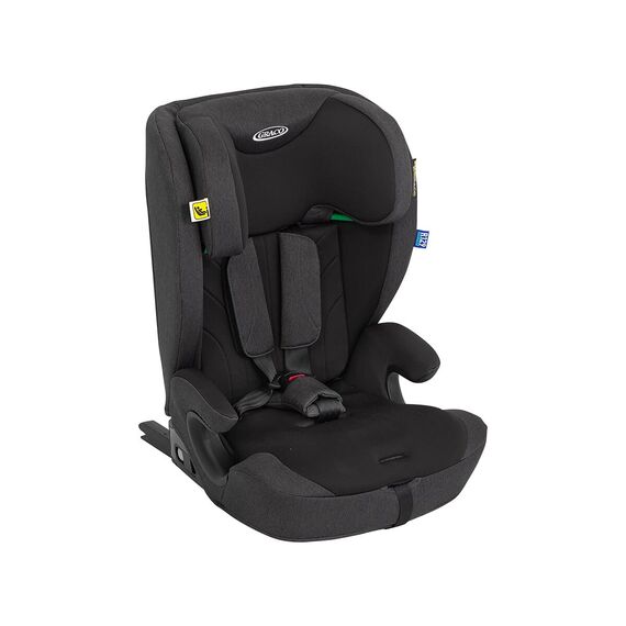 Scaun auto Graco Energi Midnight, 76-150 cm, certificat R129, Culoare: Negru, Grupa: 9-36kg (9 luni - 12 ani)  - ExclusivMAG.ro