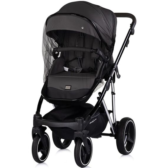 Carucior Chipolino Imperium 3 in 1 charcoal, Culoare: Gri/Negru, Model: 3 in 1 - poza 8 - ExclusivMAG.ro