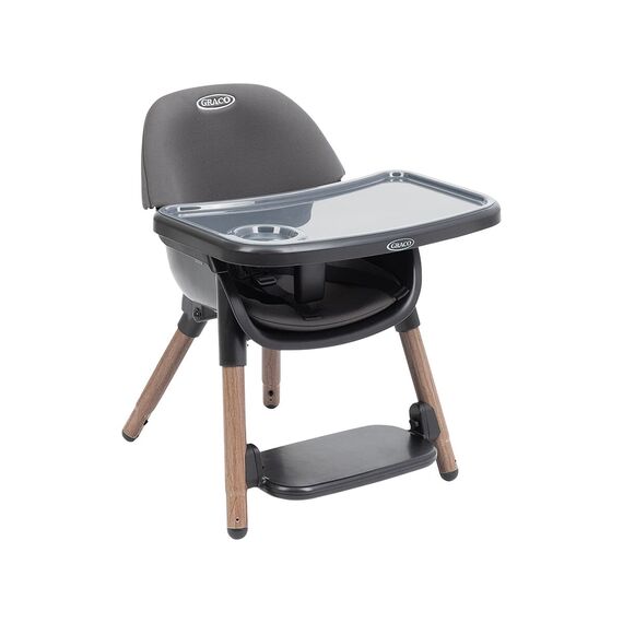 Scaun de masa Graco 3 in 1 Presti, Charcoal - poza 6 - ExclusivMAG.ro