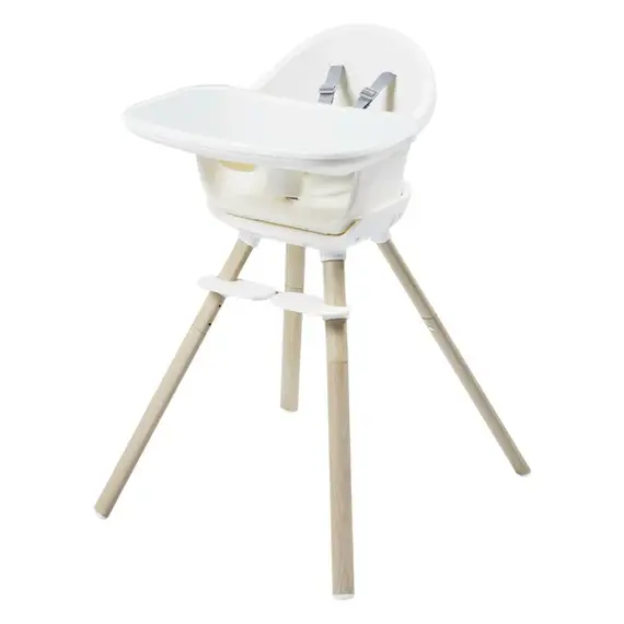 Scaun de Masa Maxi-Cosi Moa BEYOND WHITE ECO, Culoare: Alb  - ExclusivMAG.ro