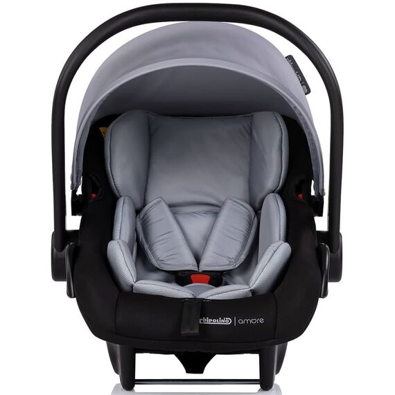 Carucior Chipolino Amore 3 in 1 platinum, Culoare: Gri deschis, Model: 3 in 1 - poza 10 - ExclusivMAG.ro