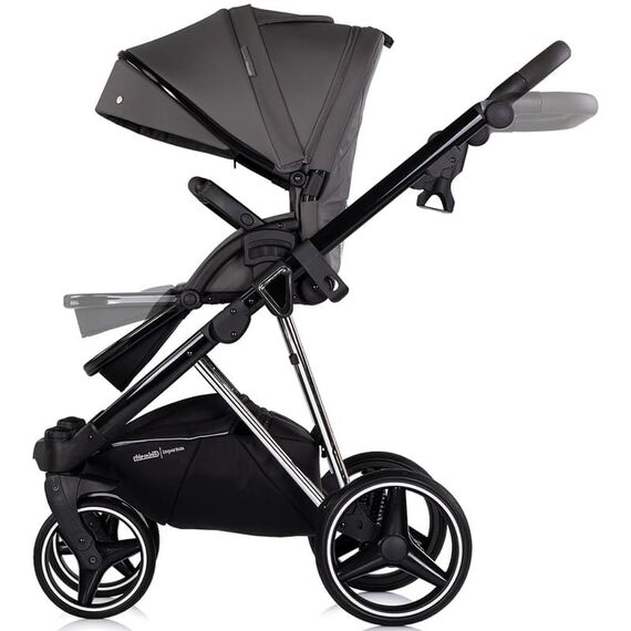 Carucior Chipolino Imperium 3 in 1 charcoal, Culoare: Gri/Negru, Model: 3 in 1 - poza 10 - ExclusivMAG.ro