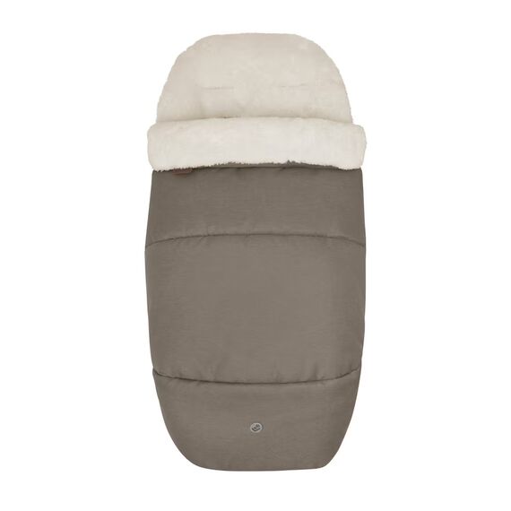 Footmuff 2-In-1 Maxi-Cosi TWILLIC TRUFFLE, Culoare: Crem  - ExclusivMAG.ro