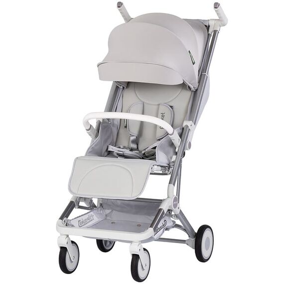 Carucior sport Chipolino Pocket platinum, Culoare: Gri deschis, Model: sport  - ExclusivMAG.ro