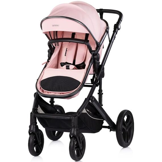 Carucior Chipolino Amore 2 in 1 powder pink, Culoare: Roz, Model: 2 in 1 - poza 2 - ExclusivMAG.ro