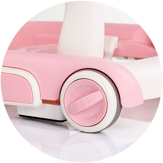 Premergator Chipolino Happy Walker 5 in 1 pink, Culoare: Roz - poza 8 - ExclusivMAG.ro