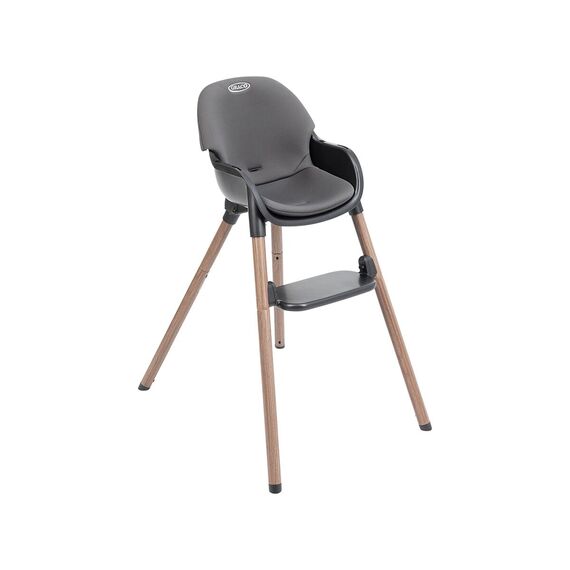 Scaun de masa Graco 3 in 1 Presti, Charcoal  - ExclusivMAG.ro