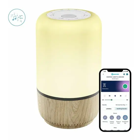 Lampa de veghe smart SOOTHE Maxi-Cosi LIGHT & SOUND WHITE - poza 3 - ExclusivMAG.ro