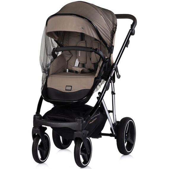 Carucior Chipolino Imperium 3 in 1 latte, Culoare: Crem, Model: 3 in 1 - poza 8 - ExclusivMAG.ro