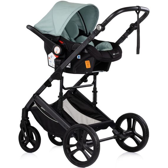 Carucior Chipolino Amore 3 in 1 matcha, Culoare: Turcoaz, Model: 3 in 1 - poza 9 - ExclusivMAG.ro