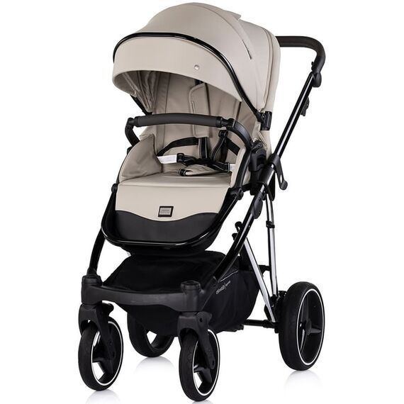 Carucior Chipolino Imperium 3 in 1 cashmere, Culoare: Bej, Model: 3 in 1 - poza 6 - ExclusivMAG.ro