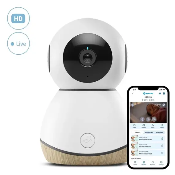 Monitor Pentru Bebelusi Maxi-Cosi SEE WHITE - poza 3 - ExclusivMAG.ro