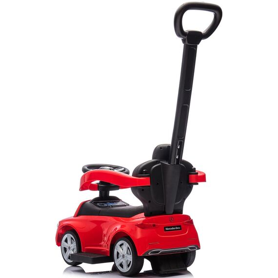 Masinuta de impins Chipolino Mercedes Benz C-Class cu maner red, Culoare: Rosu - poza 5 - ExclusivMAG.ro